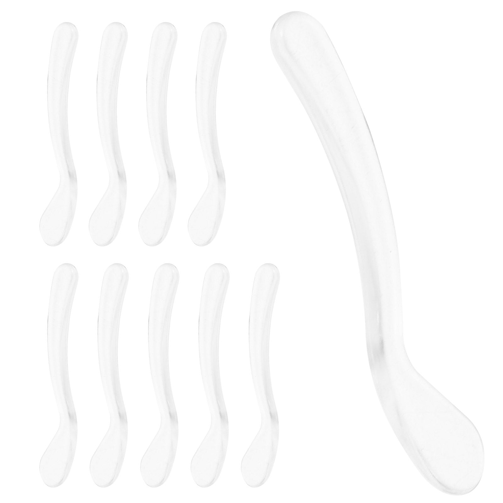 WHAMVOX 10pcs Women Makeup Spatulas Cream Applicators Beauty Scoops Facial Cosmetic Spatulas
