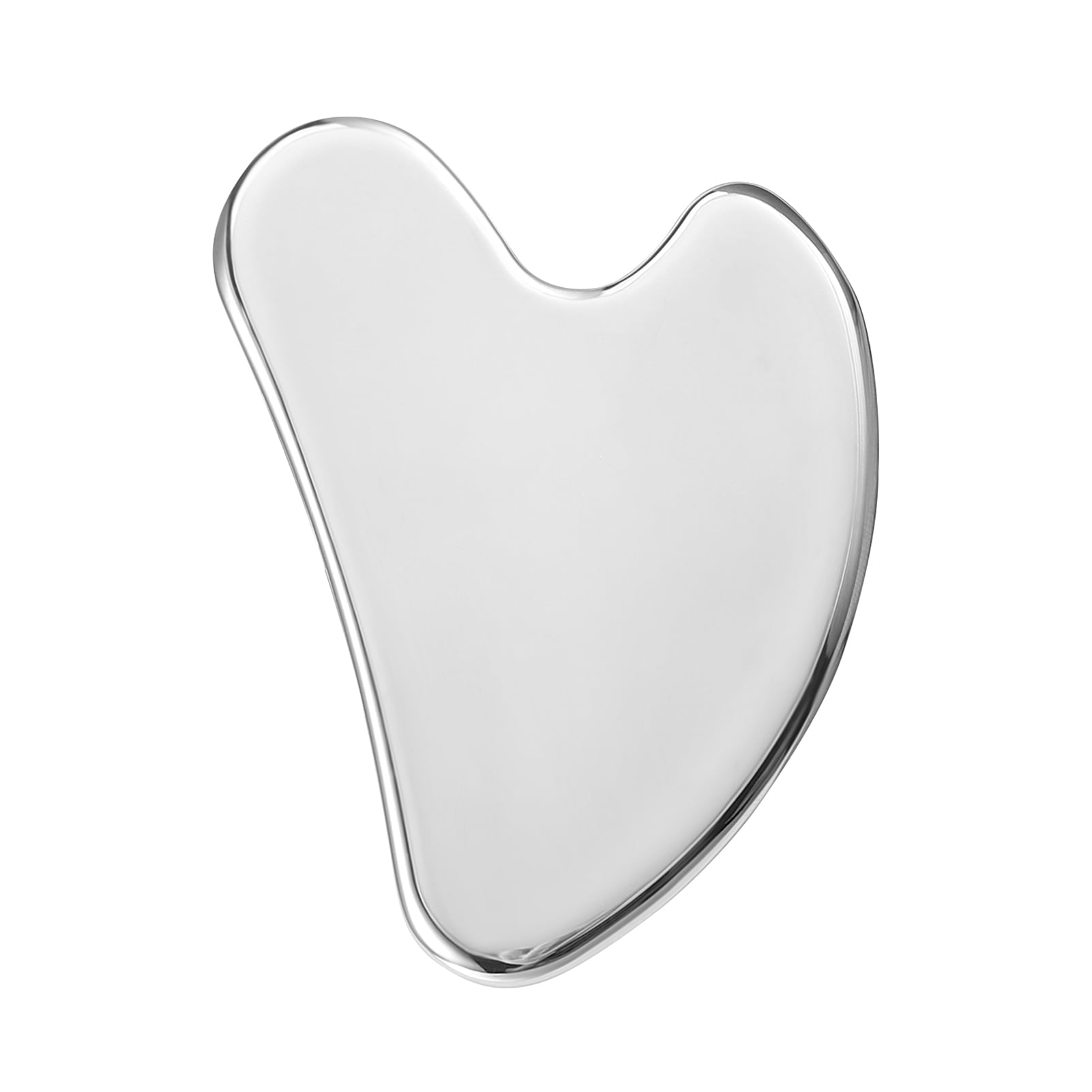 AOWOO Stainless Steel Gua Sha Facial Tools, Guasha Tool for Face, Metal Gua Sha Tighten Skin Massage Tool, Guasha Beauty Scraping Tool for Face, SPA, Body Skin Care Body Massager