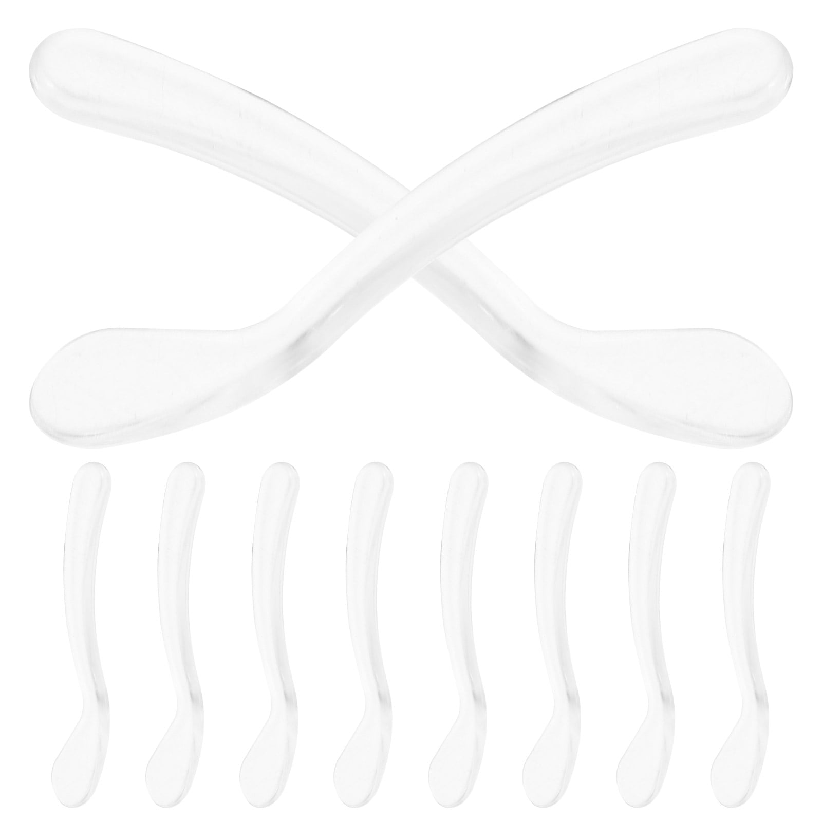 WHAMVOX 10pcs Women Makeup Spatulas Cream Applicators Beauty Scoops Facial Cosmetic Spatulas
