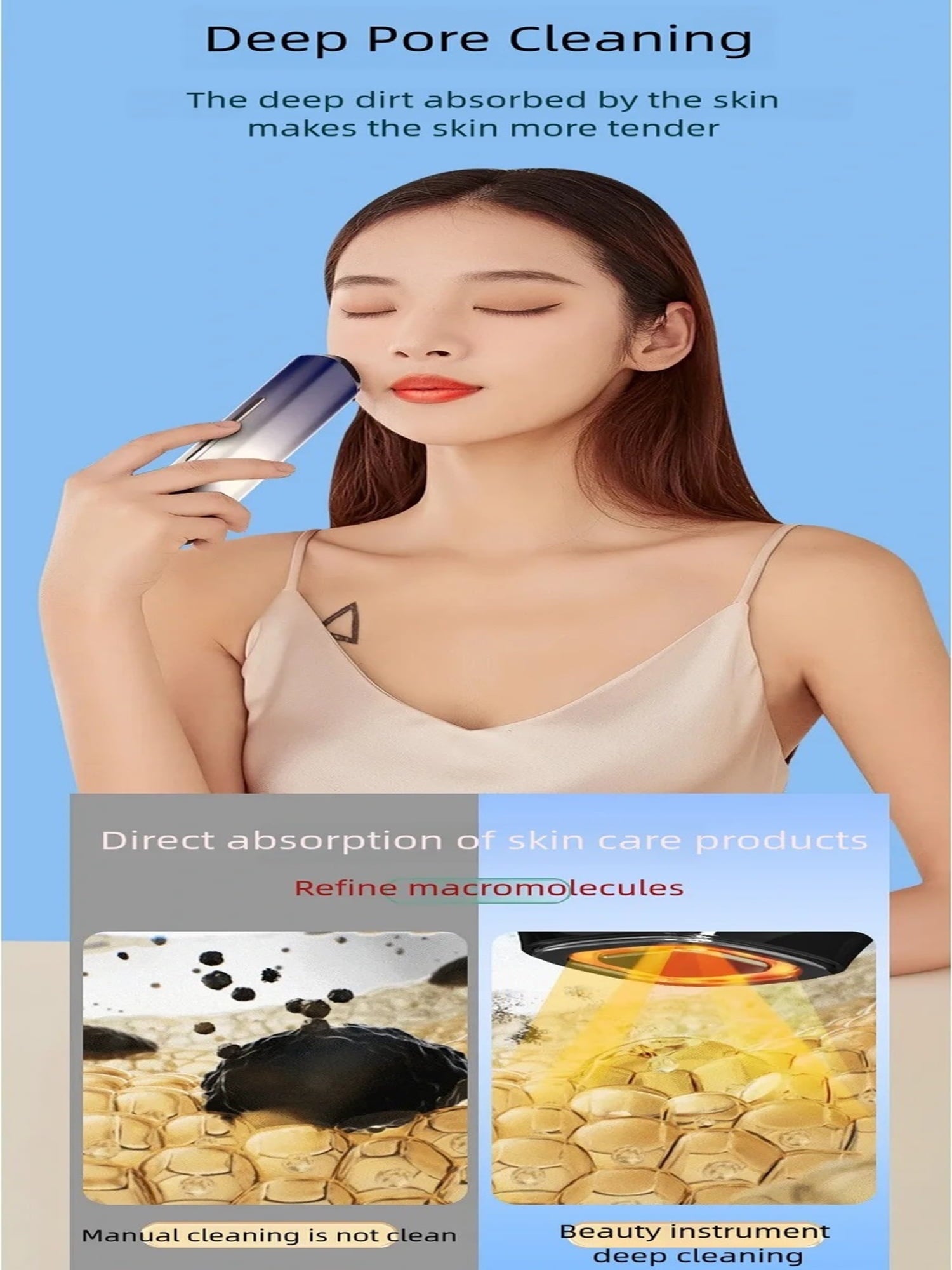 Facial Massager EMS RF Beauty Device Face Lifting Skin Tightening Sonic Vibration Wrinkle Removal Beauty Machine Face Massager