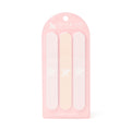Olive & June Emory Board Pink Nail File 3-Pack, Unisex