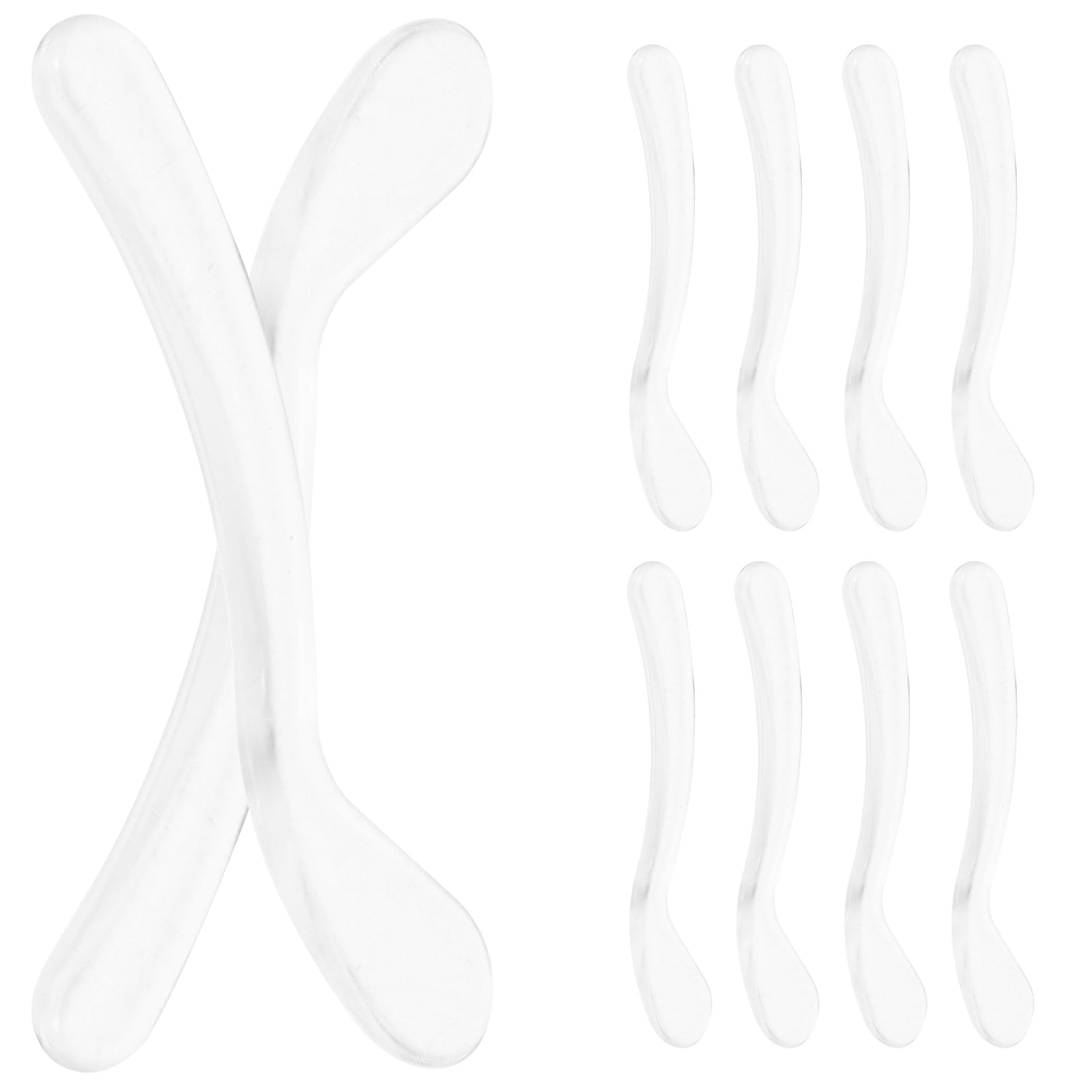 WHAMVOX 10pcs Women Makeup Spatulas Cream Applicators Beauty Scoops Facial Cosmetic Spatulas
